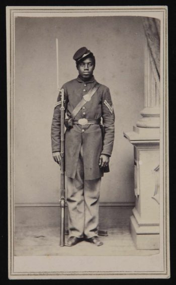 Corp. Wilson Weir, Company F, 108th U.S. Colored Infantry*