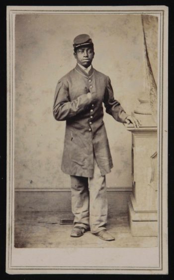 Pvt. George Davis Long, Company F, 108th U.S. Colored Infantry
