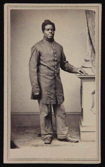 Pvt. Lewis Chapman, Company F, 108th U.S. Colored Infantry